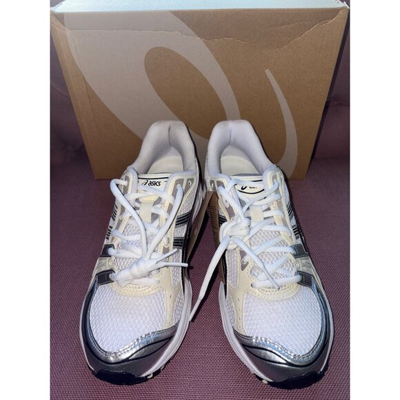 Asics GEL-KAYANO 14 Sneakers in White & Midnight Womens 9.5 New with Box Shoes - Picture 8 of 17